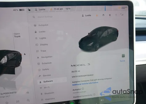 2023 Tesla Model 3 Rear-Wheel Drive from USA, damaged, VIN 5YJ3E1EA2PF584631